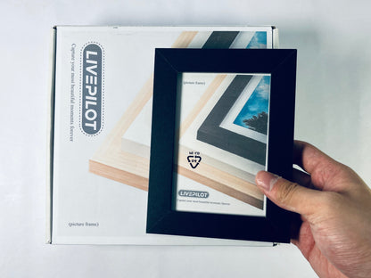 LIVEPILOT Classic Picture frames Tabletop or Wall Display