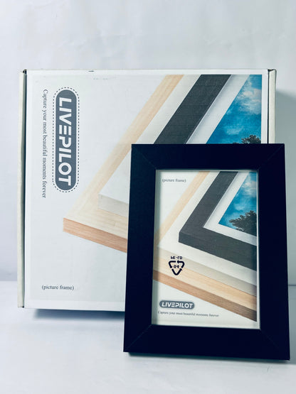 LIVEPILOT Classic Picture frames Tabletop or Wall Display