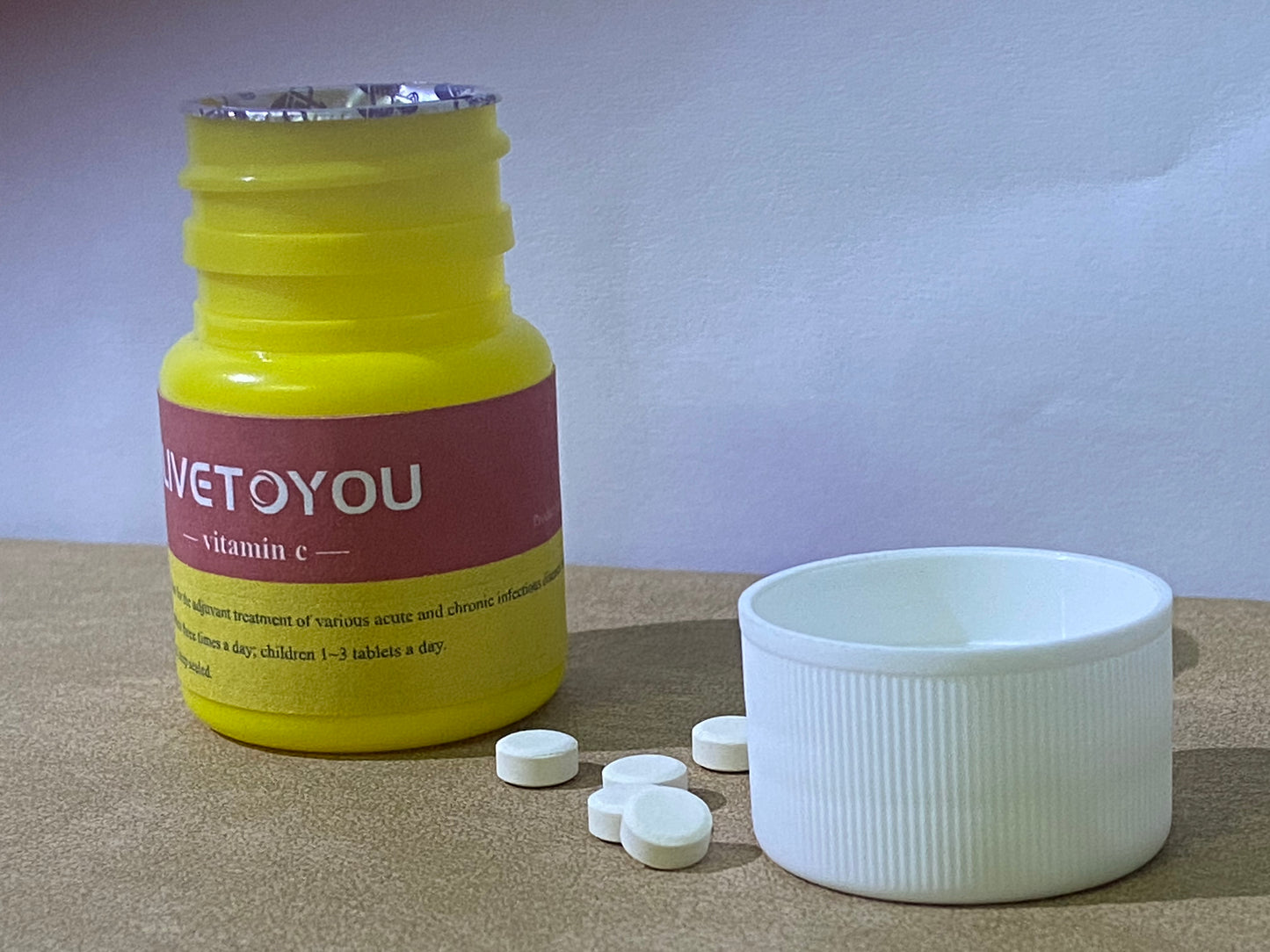 LIVETOYOU Vitamins- Vitamins C for Heart, Brain, Energy, Immune