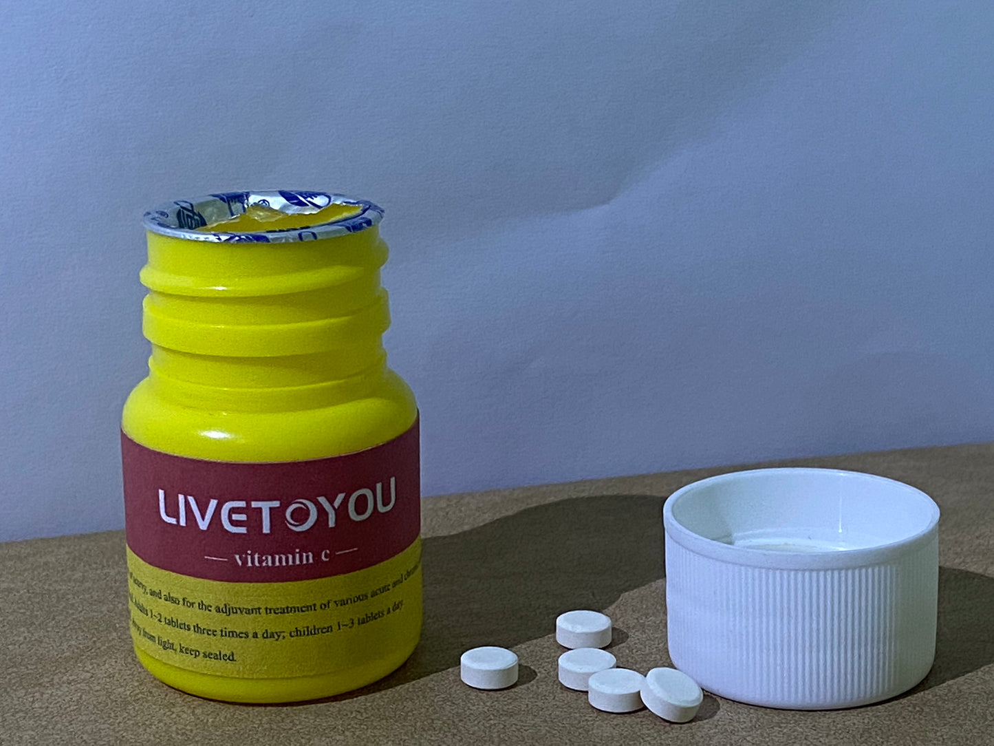 LIVETOYOU Vitamins- Vitamins C for Heart, Brain, Energy, Immune