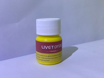 LIVETOYOU Vitamins- Vitamins C for Heart, Brain, Energy, Immune
