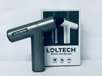 LOLTECH Hot melt glue guns while the balanced design allows the glue gun to stand upright for easy use and storage