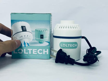 LOLTECH Electric Pump for Vacuum Storage Bags Travel Vacuum Pump for Various Sealing Bags Portable Vacpack Air Pump for Clothing, Pillows, Comforters (Storage Bag Not Included)