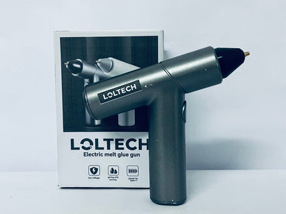 LOLTECH Hot melt glue guns while the balanced design allows the glue gun to stand upright for easy use and storage