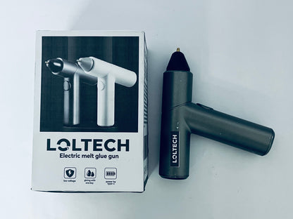 LOLTECH Hot melt glue guns while the balanced design allows the glue gun to stand upright for easy use and storage