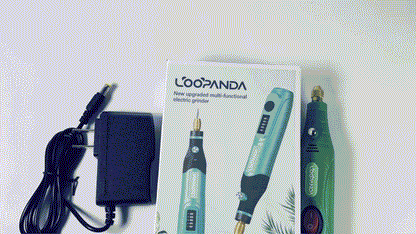 LOOPANDA Electric Nail Drill Machine Professional,Cordless Electric Nail File for Acrylic Gel Nails,Manicure and Pedicure Kit for Grinding Polishing Trimming