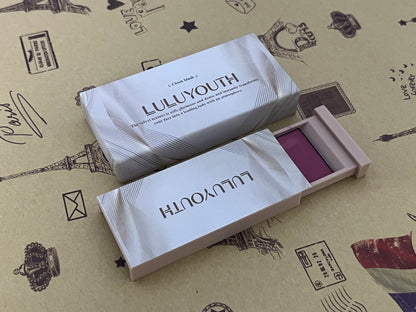 LULUYOUTH Blusher Reloaded, Pressed Powder Face Blusher, Highly Pigmented & Long Lasting Formula, Rose Kiss, 0.26 oz