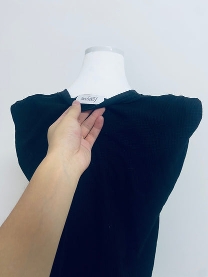 LUXESCORT T-shirts  Women's Shoulder Pad Sleeveless T-Shirt