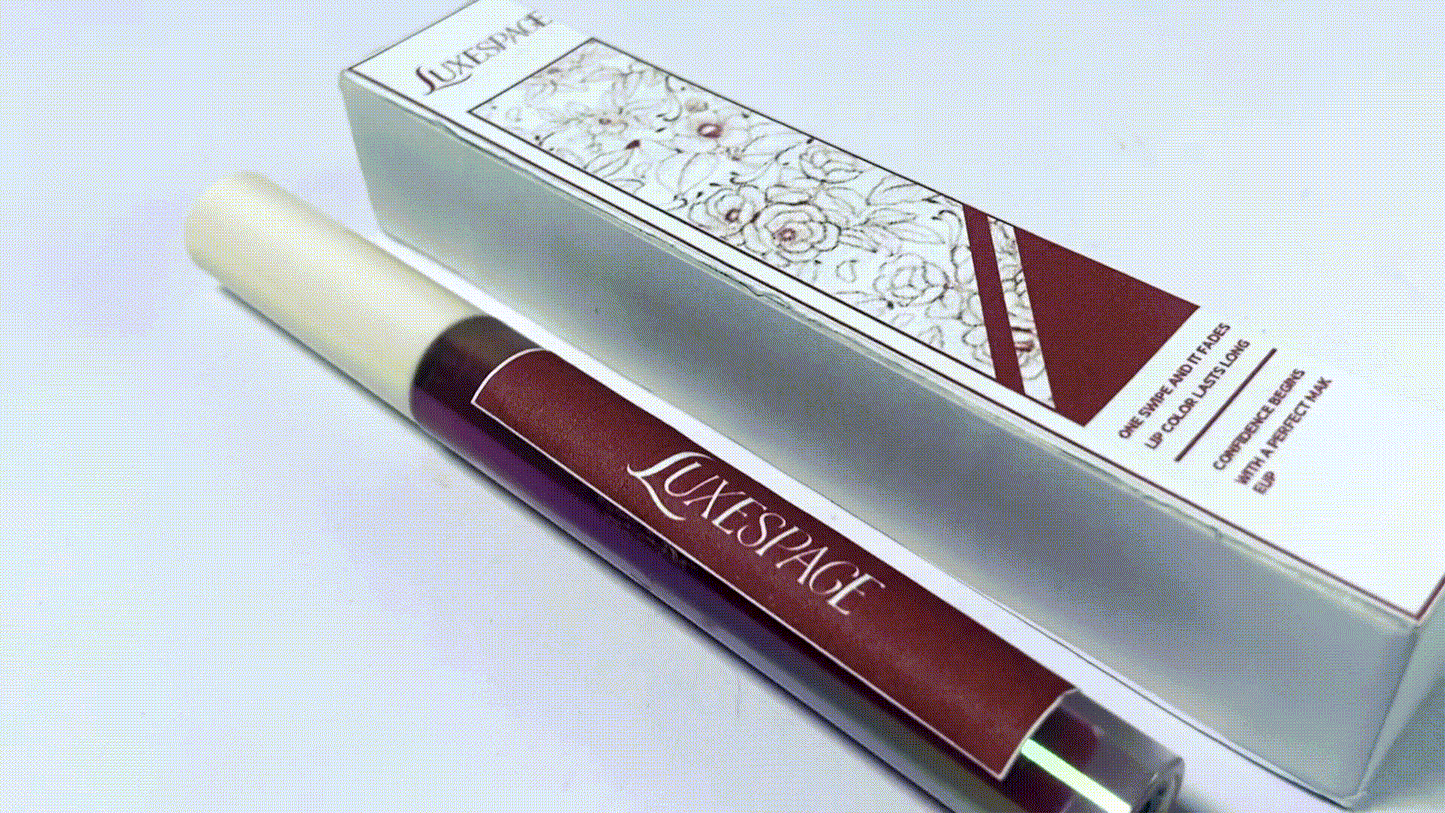 LUXESPACE Lip Oil, Nourishing Tinted Lip Oil For A High-shine Finish, Infused With Jojoba Oil, Vegan Cruelty-free, Rose Envy