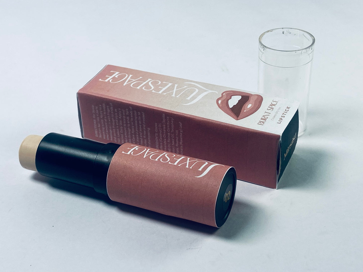 LUXESPACE New York Color Sensational Inti-Matte Nudes Lipstick, Purely Nude, (Pack of 1)