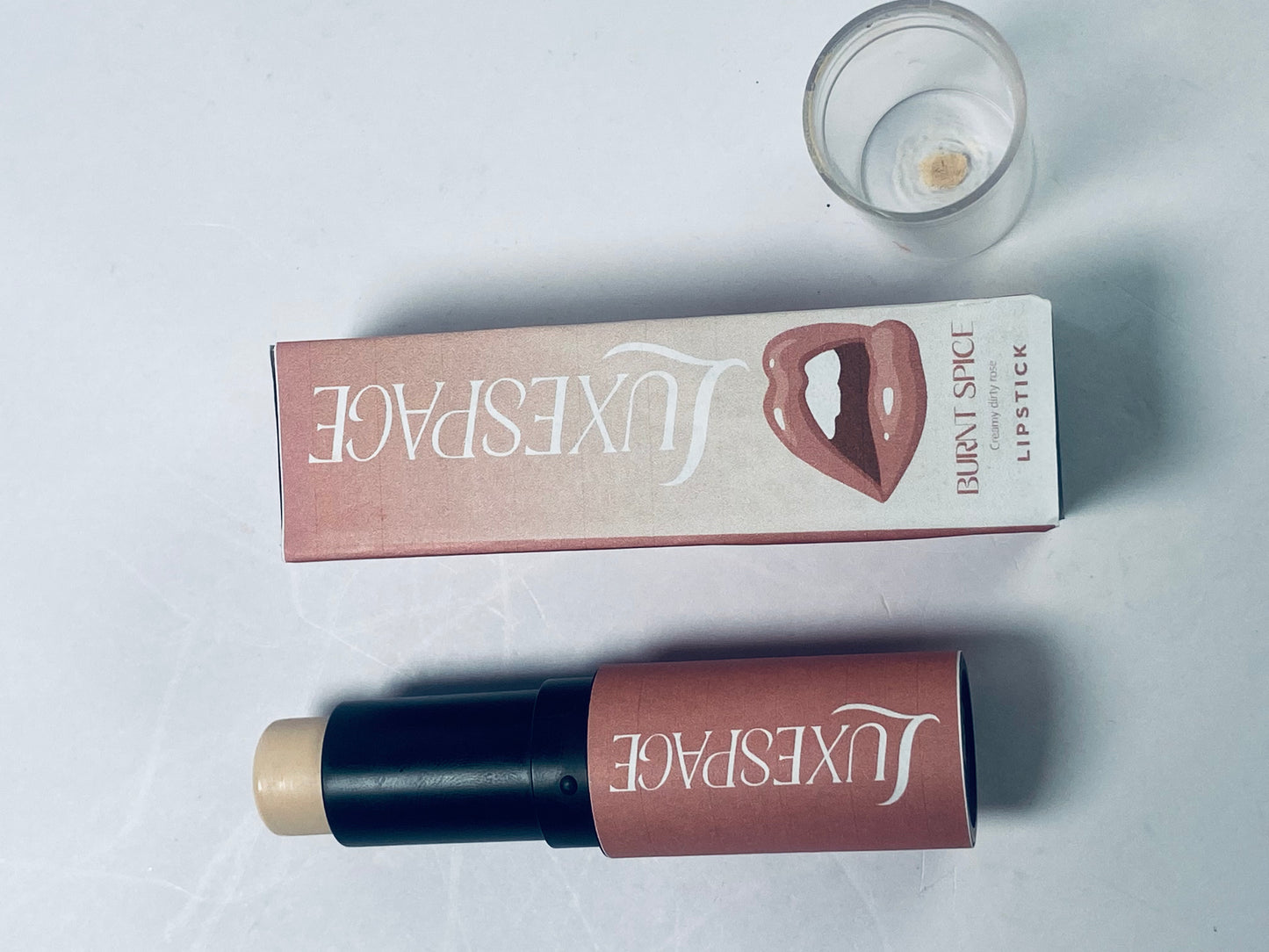 LUXESPACE New York Color Sensational Inti-Matte Nudes Lipstick, Purely Nude, (Pack of 1)