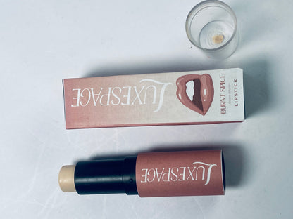 LUXESPACE New York Color Sensational Inti-Matte Nudes Lipstick, Purely Nude, (Pack of 1)