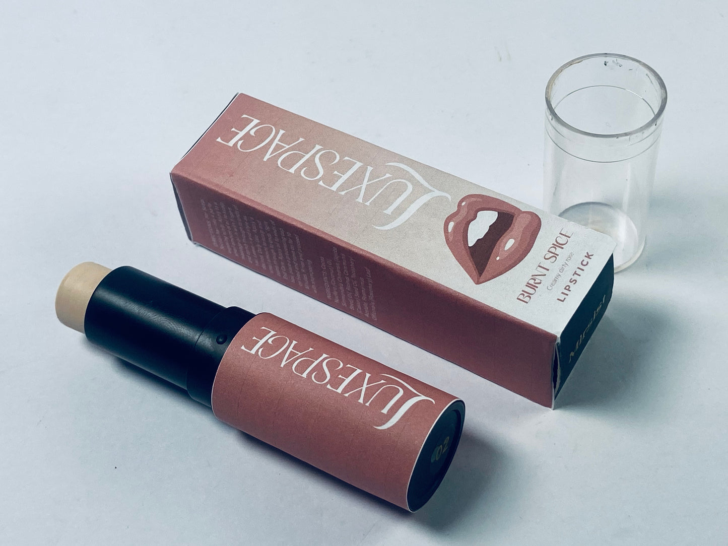 LUXESPACE New York Color Sensational Inti-Matte Nudes Lipstick, Purely Nude, (Pack of 1)