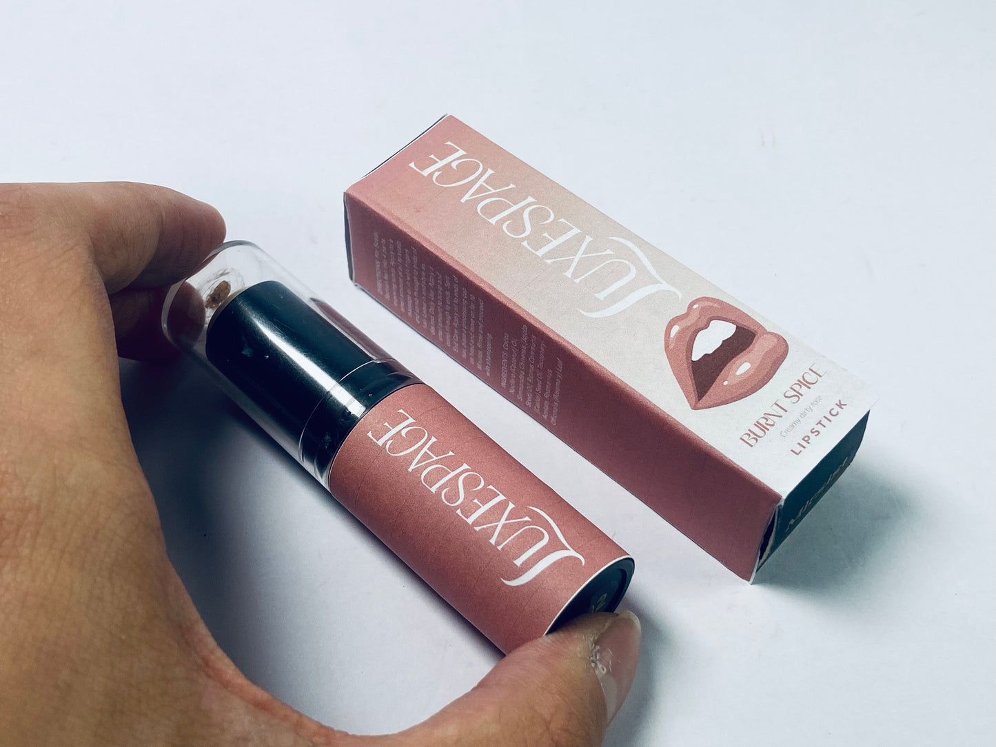 LUXESPACE New York Color Sensational Inti-Matte Nudes Lipstick, Purely Nude, (Pack of 1)
