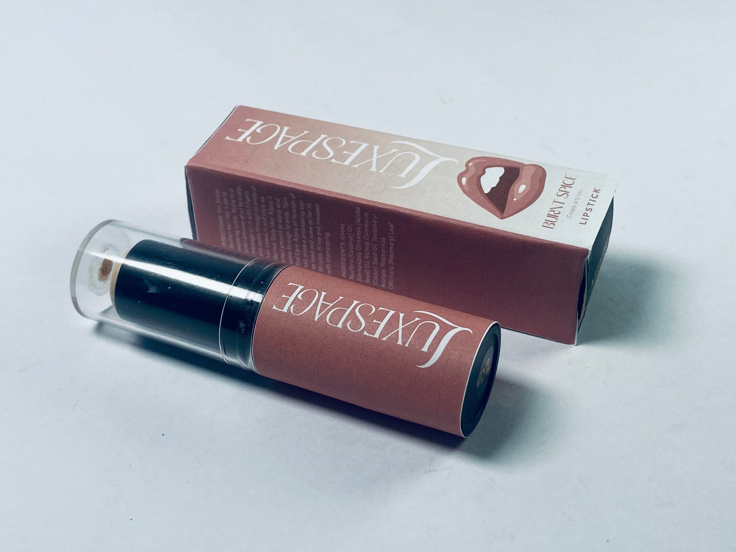 LUXESPACE New York Color Sensational Inti-Matte Nudes Lipstick, Purely Nude, (Pack of 1)