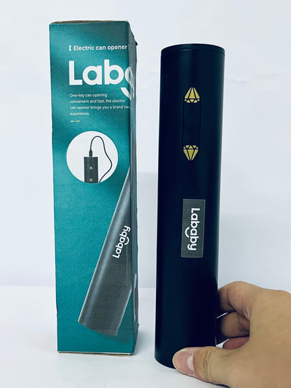 Lababy Electric Wine Opener, Battery Operated Wine Bottle Openers with Foil Cutter, One-click Button Corkscrew Remover for Home Kitchen Party Wedding