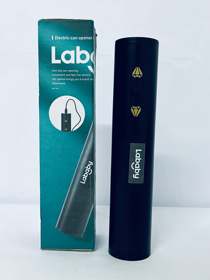 Lababy Electric Wine Opener, Battery Operated Wine Bottle Openers with Foil Cutter, One-click Button Corkscrew Remover for Home Kitchen Party Wedding