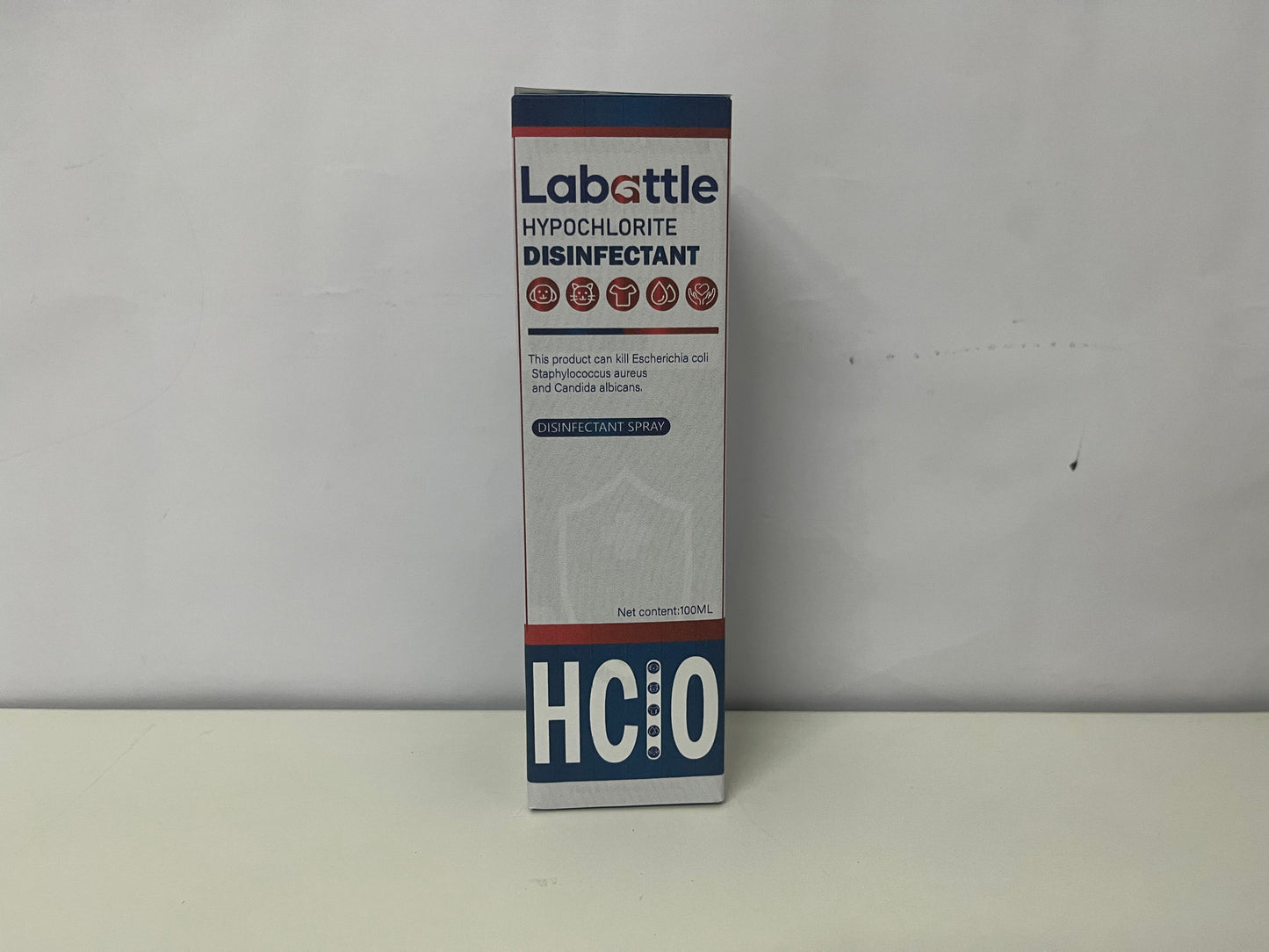 Labattle 100ML Hypochlorous Acid Disinfectant Spray - 99.99% Sterilization Food-Grade Multi-Purpose Sanitizer