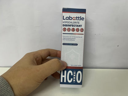 Labattle 100ML Hypochlorous Acid Disinfectant Spray - 99.99% Sterilization Food-Grade Multi-Purpose Sanitizer