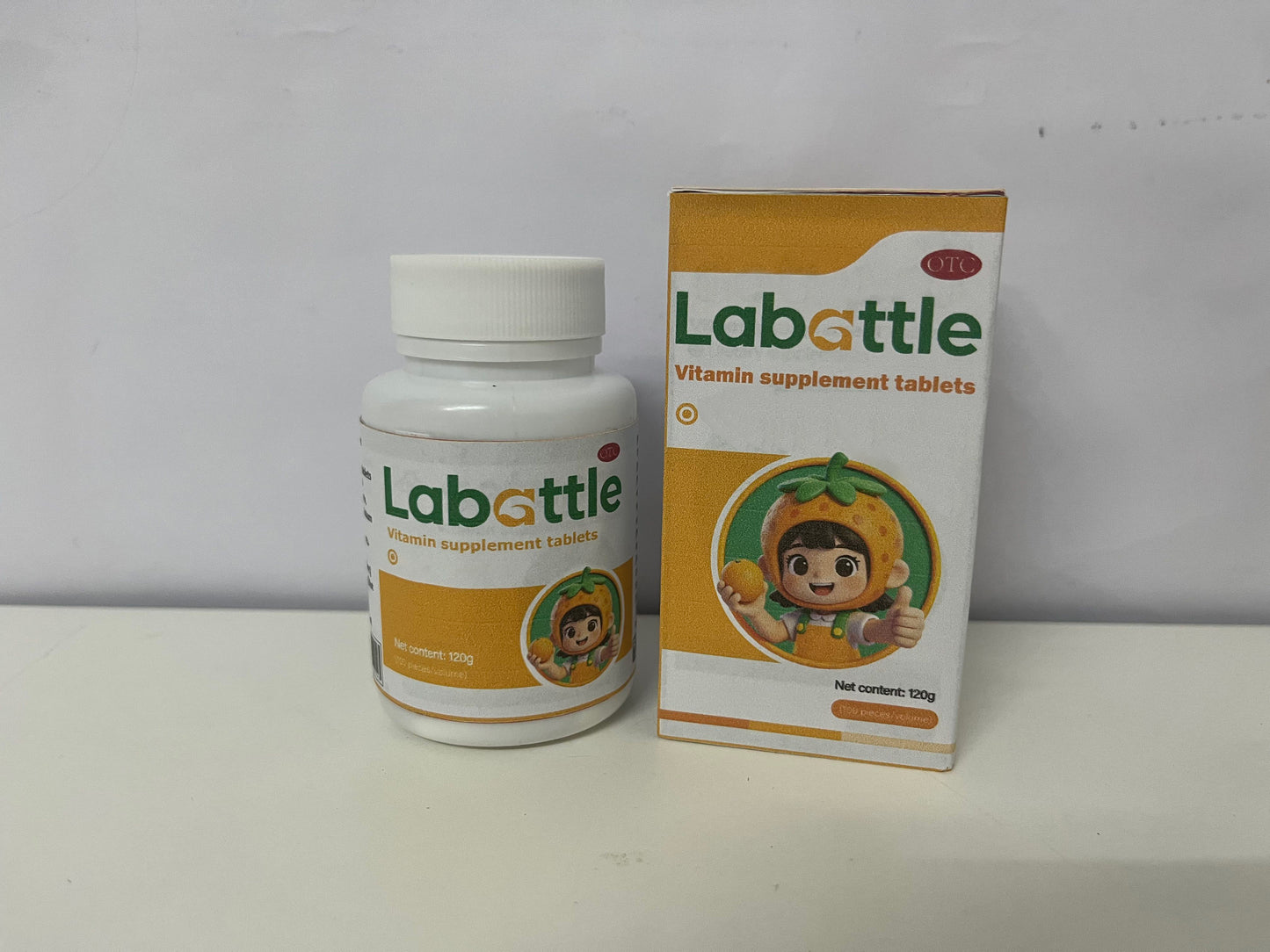 Labattle Vitamin Supplement Tablets - 120g Daily Multivitamin Nutrient Support