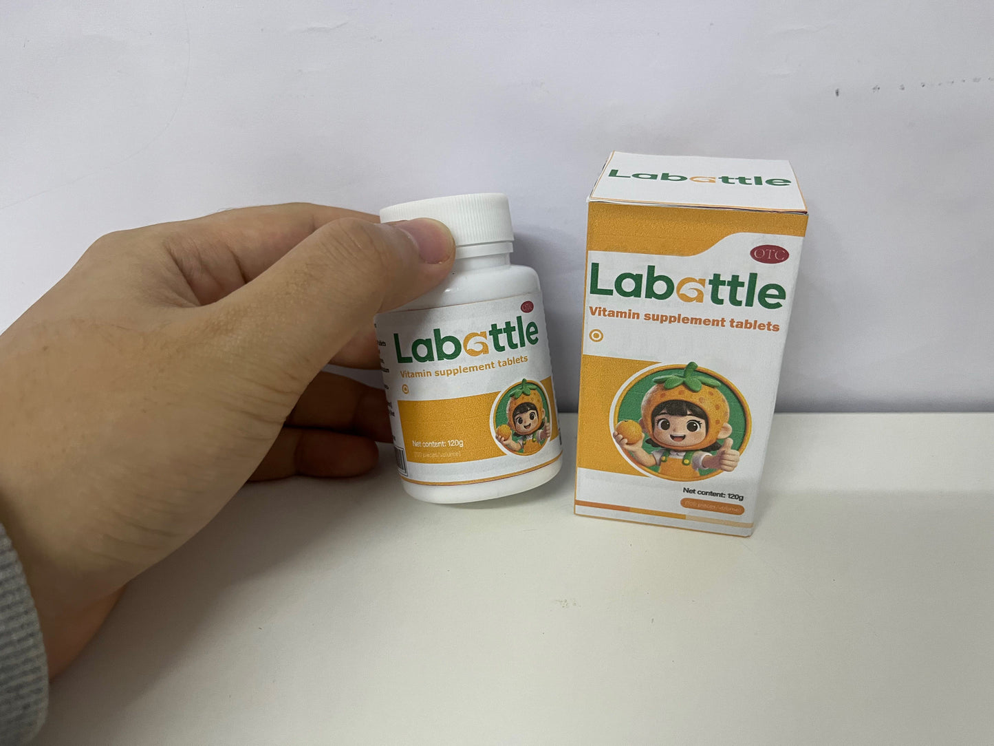 Labattle Vitamin Supplement Tablets - 120g Daily Multivitamin Nutrient Support