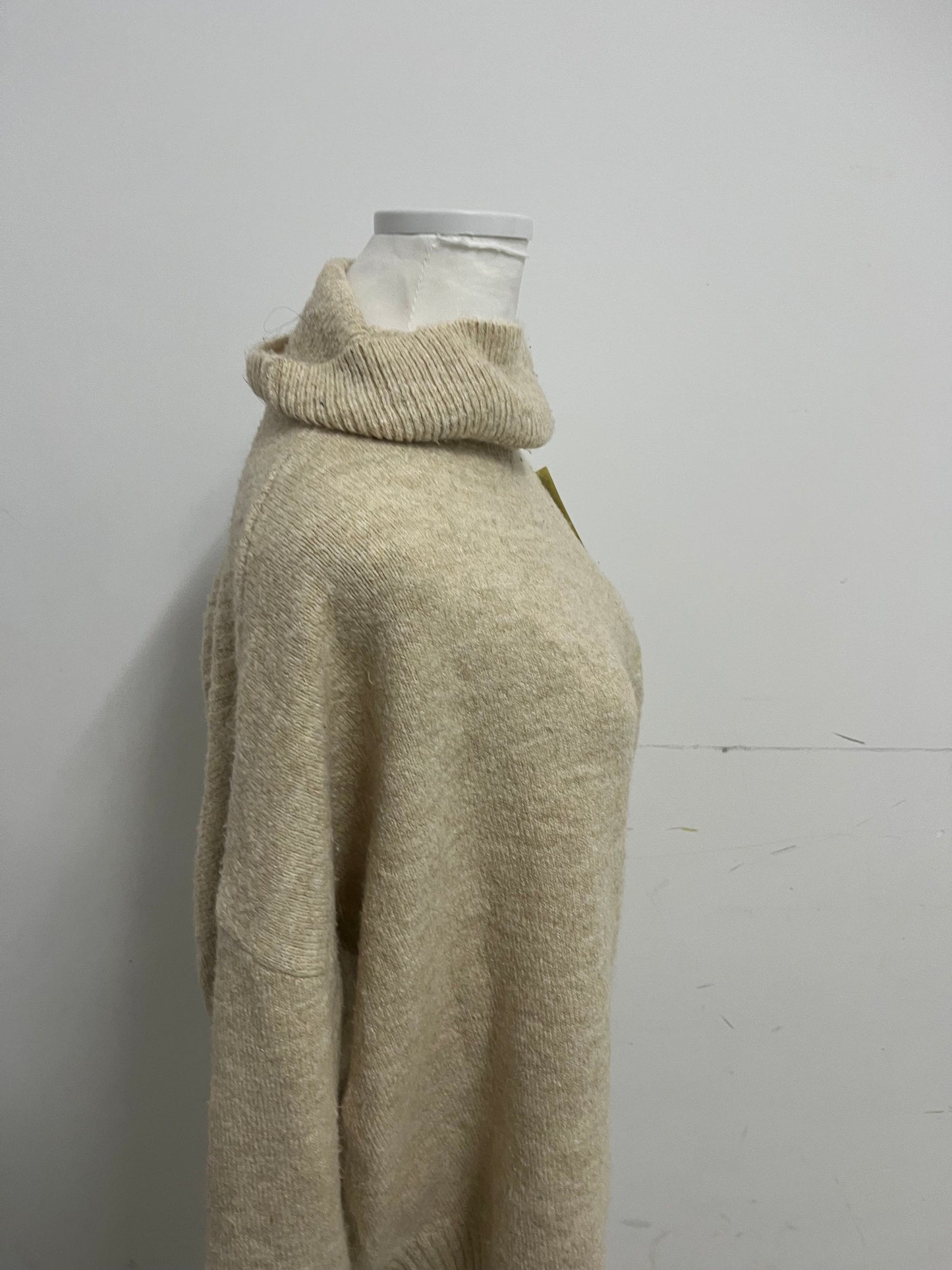 Labeach Womens Oversized Turtleneck Pullover Sweater Cable Knit Long Sleeve Sweater Tops