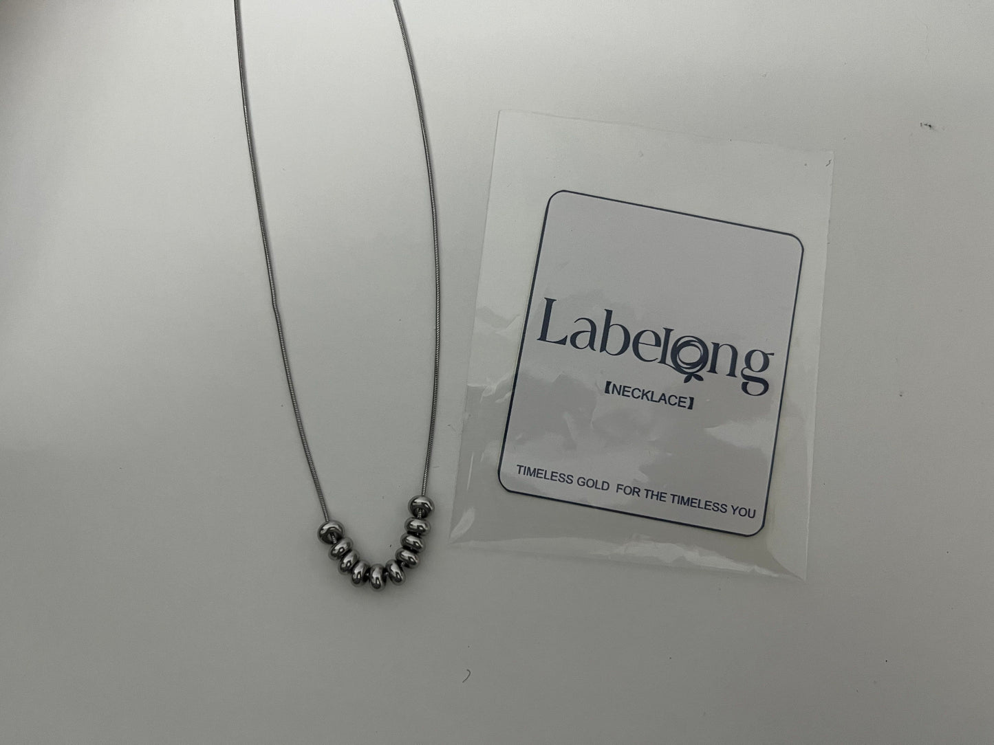 【Labelong Beaded Cluster Pendant Necklace】—— Timeless Elegance for Daily Styling