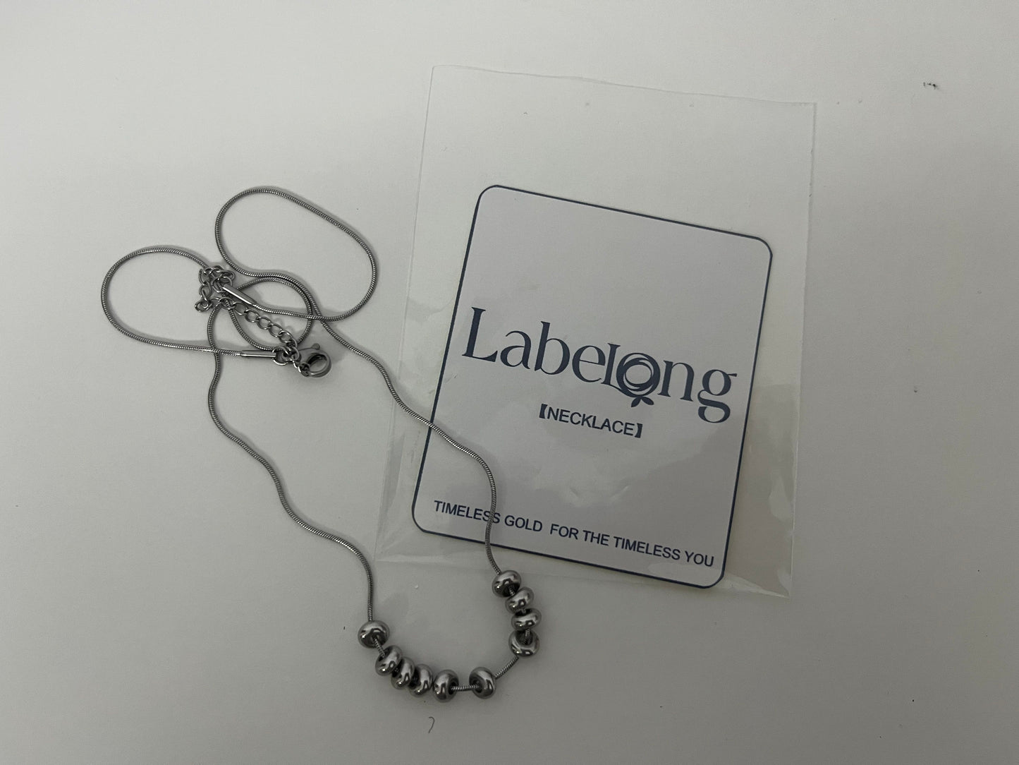 【Labelong Beaded Cluster Pendant Necklace】—— Timeless Elegance for Daily Styling