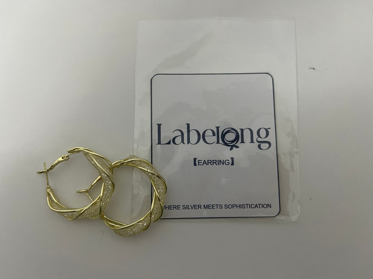 【Labelong Twisted Hoop Earrings】—— Sophisticated Shine for Your Ensemble