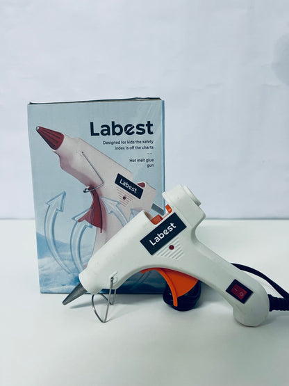 Labest Kids-Safe Hot Melt Glue Gun Low-Temperature Flexible Glue A Safe & Convenient Item for Craft Projects