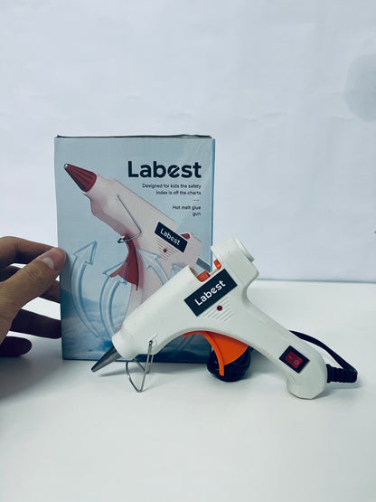 Labest Kids-Safe Hot Melt Glue Gun Low-Temperature Flexible Glue A Safe & Convenient Item for Craft Projects