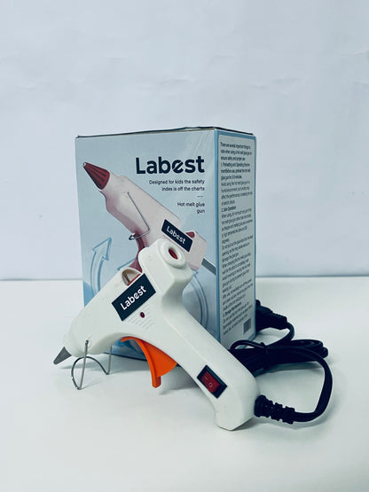Labest Kids-Safe Hot Melt Glue Gun Low-Temperature Flexible Glue A Safe & Convenient Item for Craft Projects