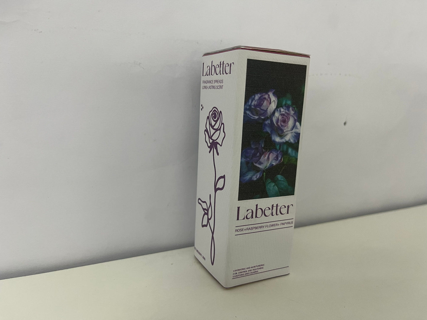 Labetter Midnight Rose Perfume - 30g Floral Raspberry & Rose Long-Lasting Fragrance