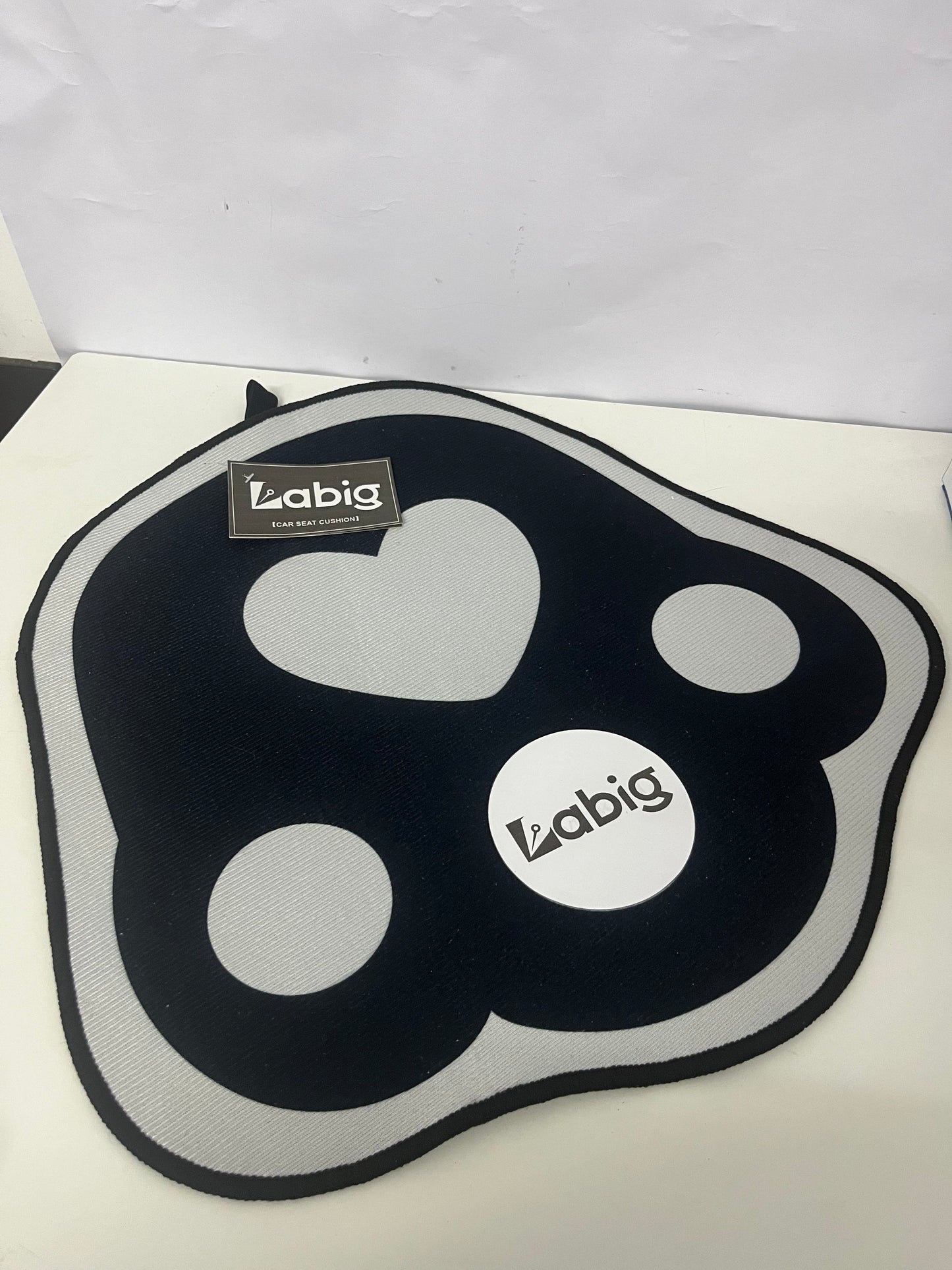 【Labig Paw Print Vehicle Seat Cushion】—— Cute & Comfortable Upgrade for Your Car Seats