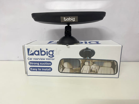 【Labig Universal Suction Cup Rearview Mirror】—— Wider Vision for Safer Driving