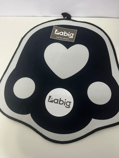 【Labig Paw Print Vehicle Seat Cushion】—— Cute & Comfortable Upgrade for Your Car Seats