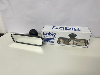 【Labig Universal Suction Cup Rearview Mirror】—— Wider Vision for Safer Driving