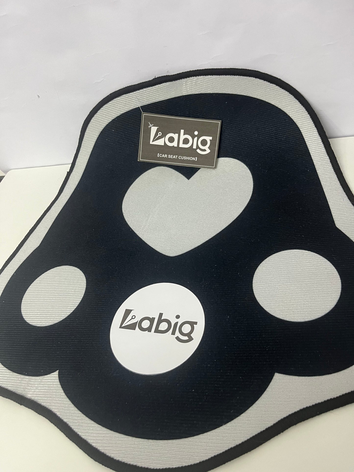 【Labig Paw Print Vehicle Seat Cushion】—— Cute & Comfortable Upgrade for Your Car Seats