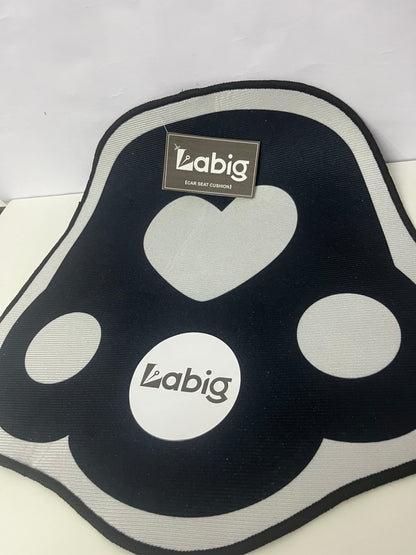 【Labig Paw Print Vehicle Seat Cushion】—— Cute & Comfortable Upgrade for Your Car Seats