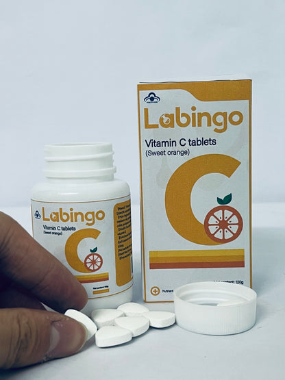 Labingo Vitamin C 1000mg | 180 Counts Vitamin C Dietary Supplements, Immune Defense & Antioxidant Support | High Strength Formula to Boost Immunity, Reduce Fatigue & Support Iron Absorption