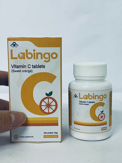 Labingo Vitamin C 1000mg | 180 Counts Vitamin C Dietary Supplements, Immune Defense & Antioxidant Support | High Strength Formula to Boost Immunity, Reduce Fatigue & Support Iron Absorption