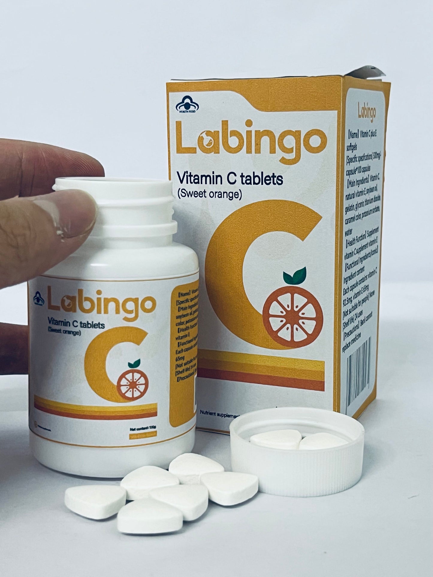 Labingo Vitamin C 1000mg | 180 Counts Vitamin C Dietary Supplements, Immune Defense & Antioxidant Support | High Strength Formula to Boost Immunity, Reduce Fatigue & Support Iron Absorption