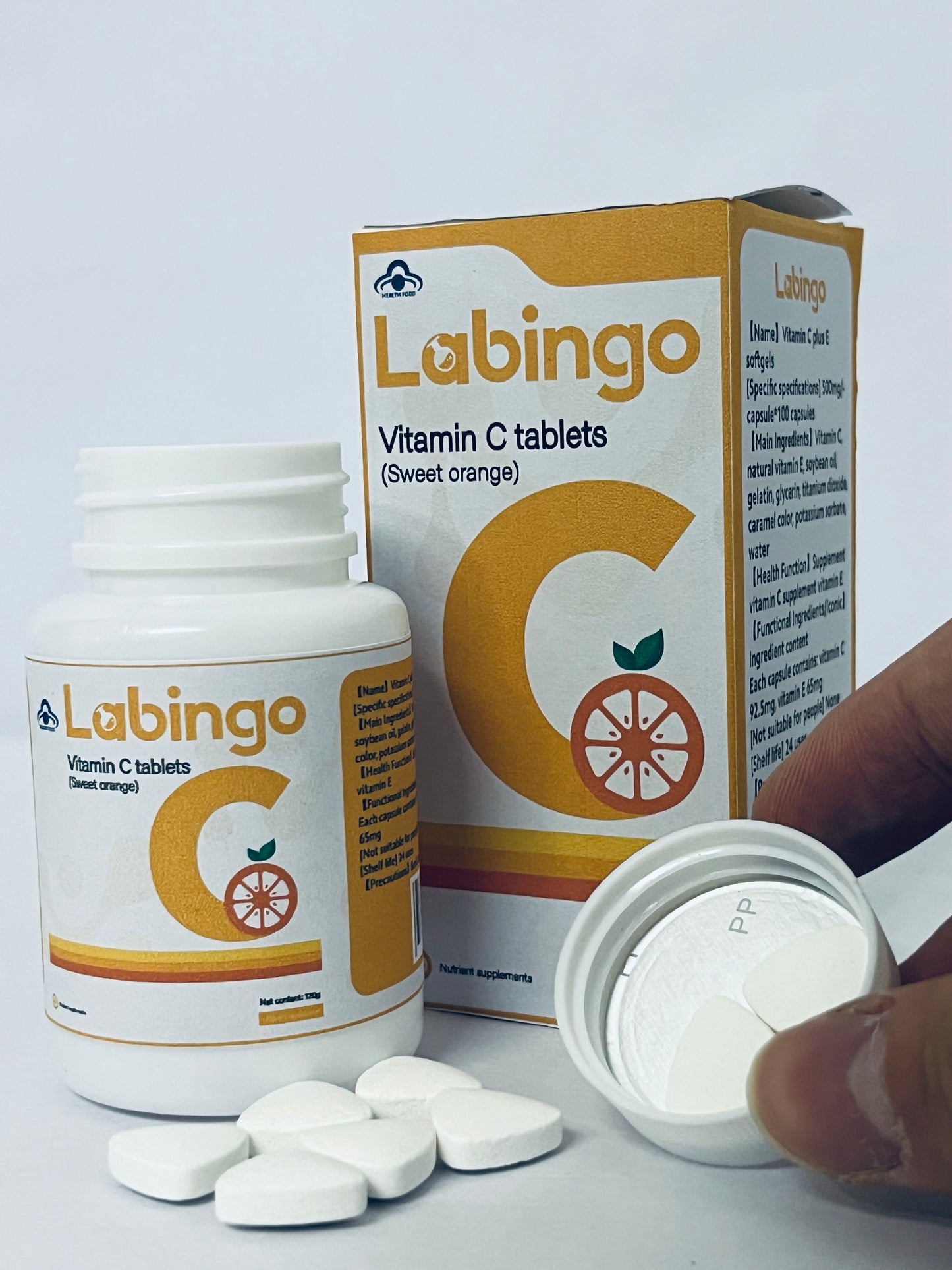 Labingo Vitamin C 1000mg | 180 Counts Vitamin C Dietary Supplements, Immune Defense & Antioxidant Support | High Strength Formula to Boost Immunity, Reduce Fatigue & Support Iron Absorption