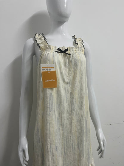 【Labskin Ruffle Strap Nightdress】—— Cozy & Feminine Loungewear for Restful Nights