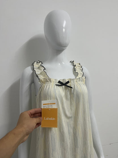 【Labskin Ruffle Strap Nightdress】—— Cozy & Feminine Loungewear for Restful Nights
