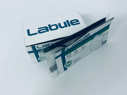Labule Individually Wrapped - 4-Layer Filter Disposable Black Mask Single