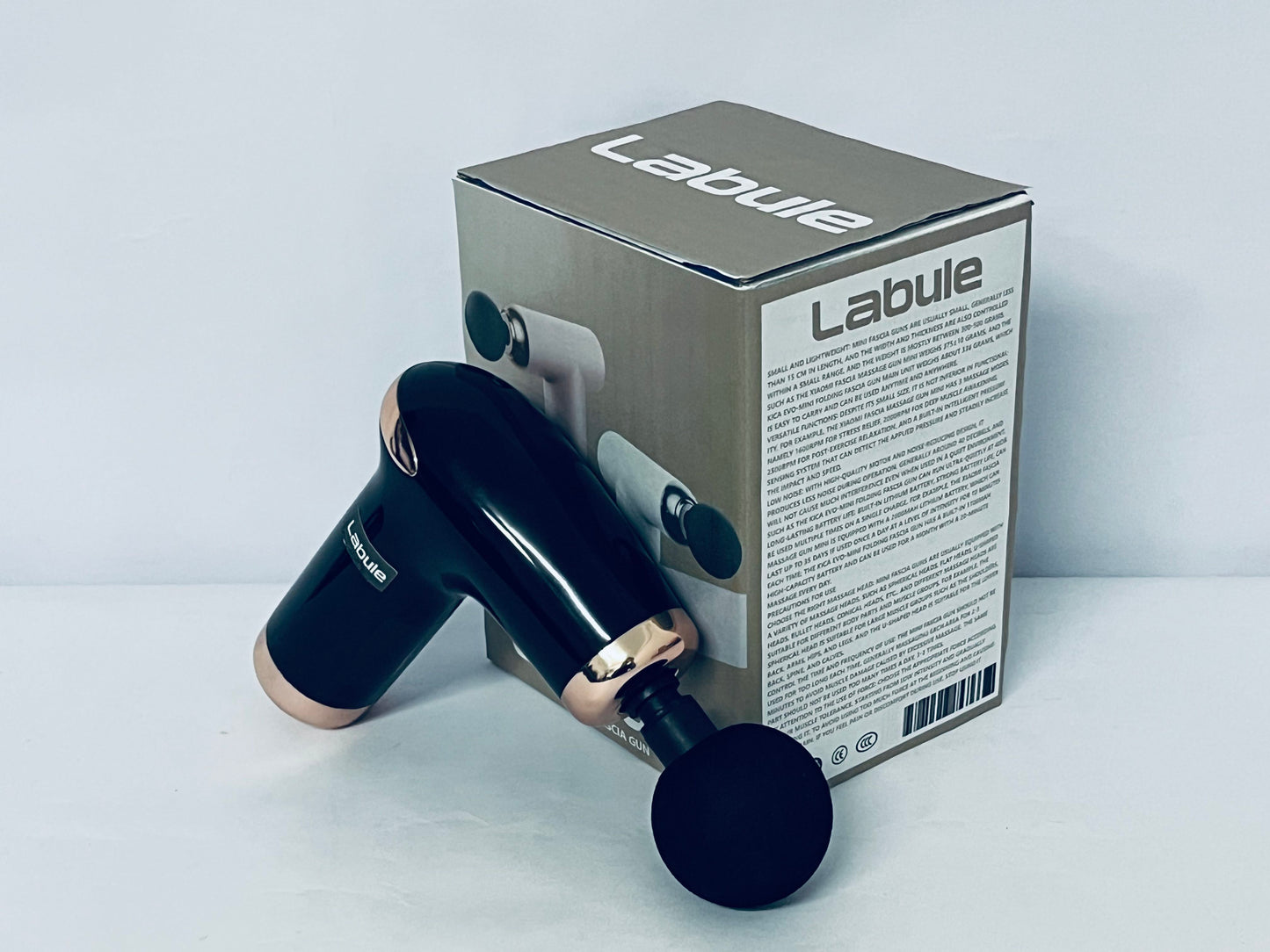 Labule Massage Gun Deep Tissue, Silent Brushless Motor and Portable Massage Gun Heads for Deep Muscle Relief and Relaxation