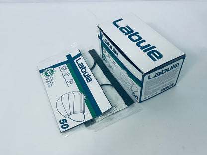 Labule Individually Wrapped - 4-Layer Filter Disposable Black Mask Single