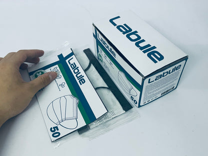 Labule Individually Wrapped - 4-Layer Filter Disposable Black Mask Single