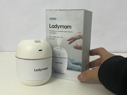 【Ladymam Egg-Shaped Mini Humidifier】—— Gentle Hydration for Your Daily Space